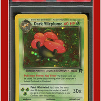 Team Rocket 13 Dark Vileplume Holo PSA 6