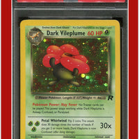 Team Rocket 13 Dark Vileplume Holo PSA 6