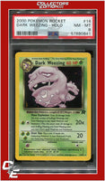 Team Rocket 14 Dark Weezing Holo PSA 8
