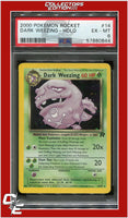 Team Rocket 14 Dark Weezing Holo PSA 6
