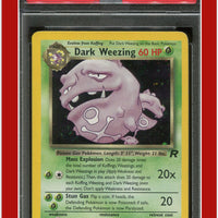 Team Rocket 14 Dark Weezing Holo PSA 6