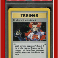 Team Rocket 16 Team Rocket's Sneak Attack Holo PSA 5