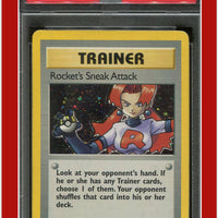 Team Rocket 16 Team Rocket's Sneak Attack Holo PSA 6