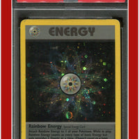 Team Rocket 17 Rainbow Energy Holo PSA 5