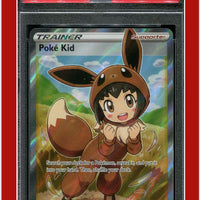 Shining Fates 070 Full Art Poke Kid PSA 9