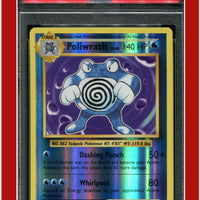 Evolutions 25 Poliwrath Reverse Foil PSA 9