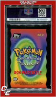 Topps Pokemon the Movie Die-Cut 8 Wartortle PSA 7
