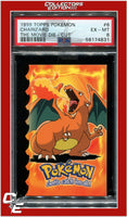 Topps Pokemon Die-Cut 6 Charizard PSA 6
