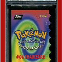 Topps Pokemon Die-Cut 6 Charizard PSA 6