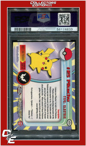 Topps Chrome Pokemon T.V. 25 Pikachu PSA 8