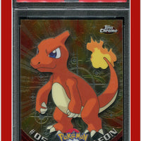 Topps Chrome Pokemon T.V. 5 Charmeleon PSA 8