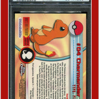 Topps Chrome Pokemon T.V. 4 Charmander PSA 7