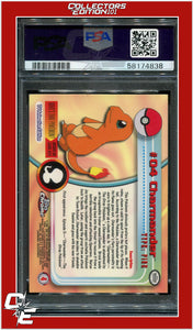 Topps Chrome Pokemon T.V. 4 Charmander PSA 7