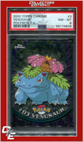 Topps Chrome Pokemon T.V. 3 Venusaur PSA 8
