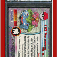 Topps Chrome Pokemon T.V. 3 Venusaur PSA 8