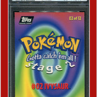 Topps Pokemon Edt E2 Ivysaur #2 PSA 7