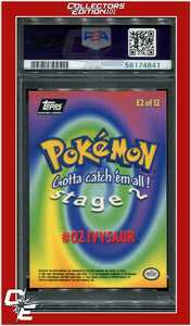 Topps Pokemon Edt E2 Ivysaur #2 PSA 7