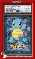 Topps Pokemon Edt E7 Squirtle #7 PSA 8
