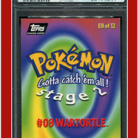 Topps Pokemon Edt E8 Wartortle #8 PSA 5