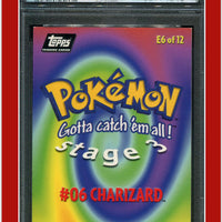 Topps Pokemon Edt E6 Charizard #6 PSA 6