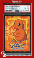 Topps Pokemon Edt E4 Charmander #4 PSA 4
