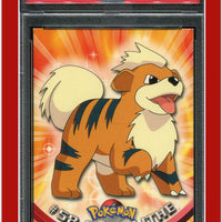 Topps Pokemon TV 58 Growlithe PSA 5