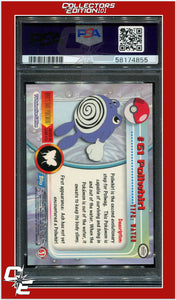 Topps Pokemon TV 61 Poliwhirl PSA 6