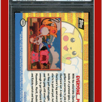 Topps Pokemon Edt 52 Movie Edition Everyone...Pull!!! PSA 8