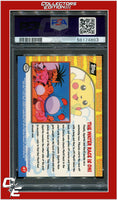 Topps Pokemon Edt 47 Movie Edition the Water Race Is on PSA 7
