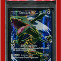 Roaring Skies 104 Full Art Rayquaza EX PSA 5