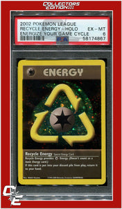 Wizards League Recycle Energy Holo PSA 6