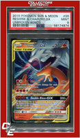 Unbroken Bonds 20 Reshiram & Charizard GX PSA 9
