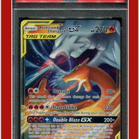 Unbroken Bonds 20 Reshiram & Charizard GX PSA 9