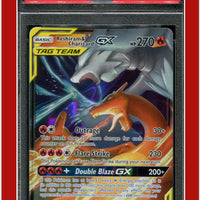 Unbroken Bonds 20 Reshiram & Charizard GX PSA 9