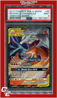 Unbroken Bonds 20 Reshiram & Charizard GX PSA 9
