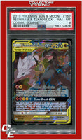 Cosmic Eclipse 157 Reshiram & Zekrom GX PSA 8
