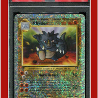 Legendary Collection 35 Rhydon Reverse Foil PSA 4