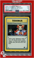 Team Rocket 16 Team Rocket's Sneak Attack Holo PSA 5
