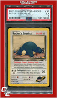 Gym Heroes 33 Rocket's Snorlax PSA 5
