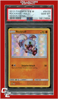 Hidden Fates SV23 Rockruff Holo PSA 10
