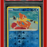 Shining Fates 022 Buizel Reverse Foil PSA 9