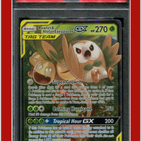 Unified Minds 1 Rowlet & Alolan Exeggutor GX PSA 8