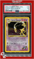 Gym Challenge 16 Sabrina's Alakazam Holo PSA 5
