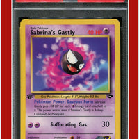 Gym Challenge 97 Sabrina's Gastly 1st Edition PSA 9