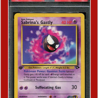 Gym Challenge 97 Sabrina's Gastly 1st Edition PSA 9