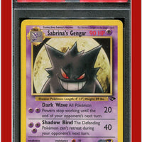 Gym Challenge 29 Sabrina's Gengar PSA 5