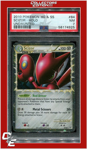 Undaunted 84 Scizor Holo PSA 7