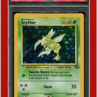 Jungle 10 Scyther Holo PSA 8