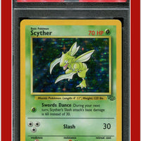 Jungle 10 Scyther Holo PSA 8