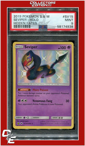 Hidden Fates SV15 Seviper Holo PSA 9